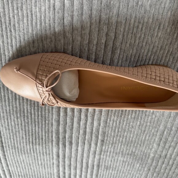 NWT and box A. Soliani Como flat in Cassette / Petal, size 39 - Picture 2 of 5